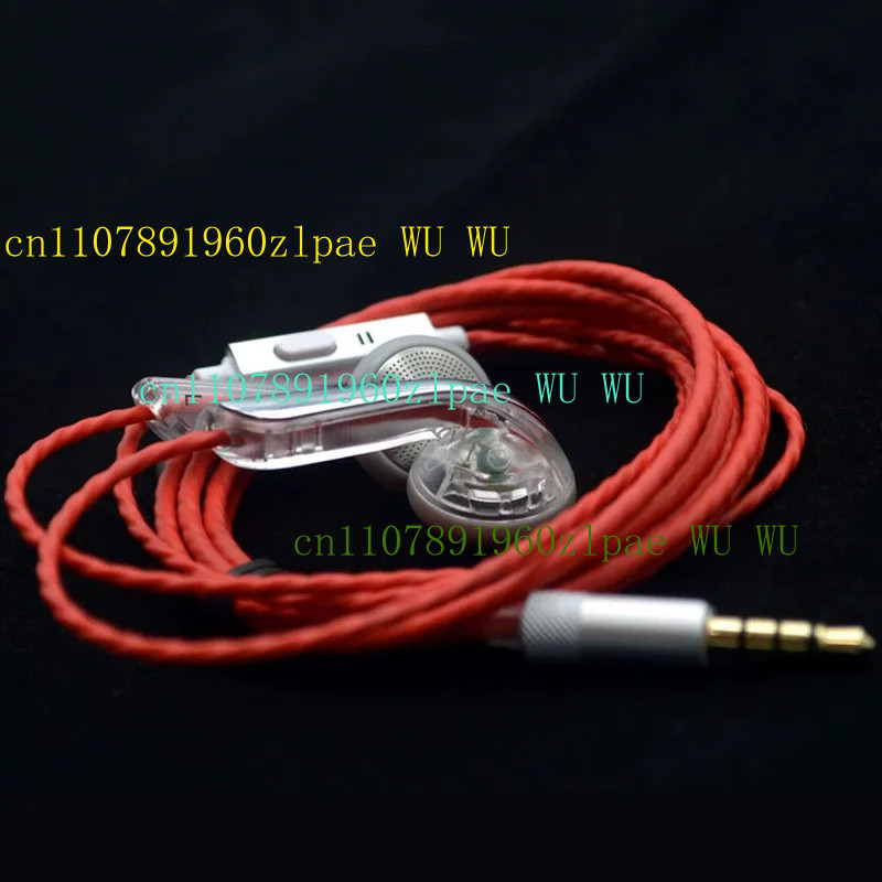 WU HiFi Versatile Bass Fever Y Earphones Type C 35mm Semi In Ear MX500 Headphone Flat Head Earbuds D