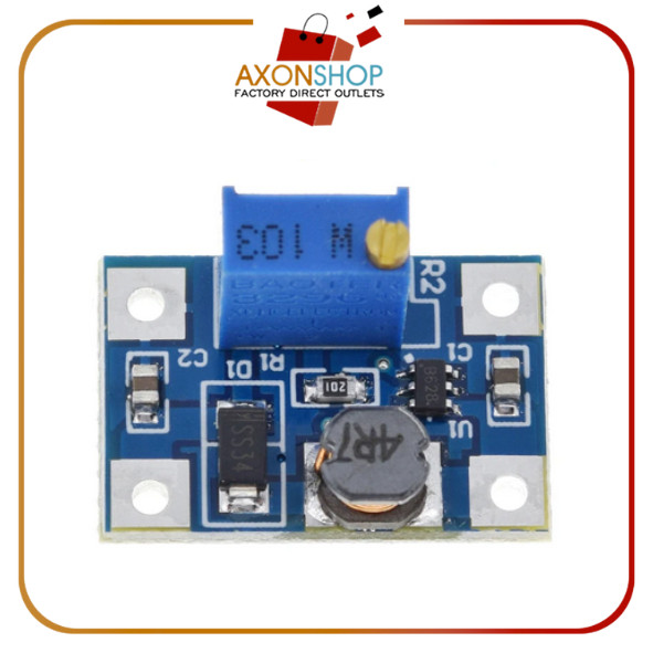 AXON 2-28V DC Adjustable SX-1308 Modul SX1308 2A Step Up Module Boost Converter