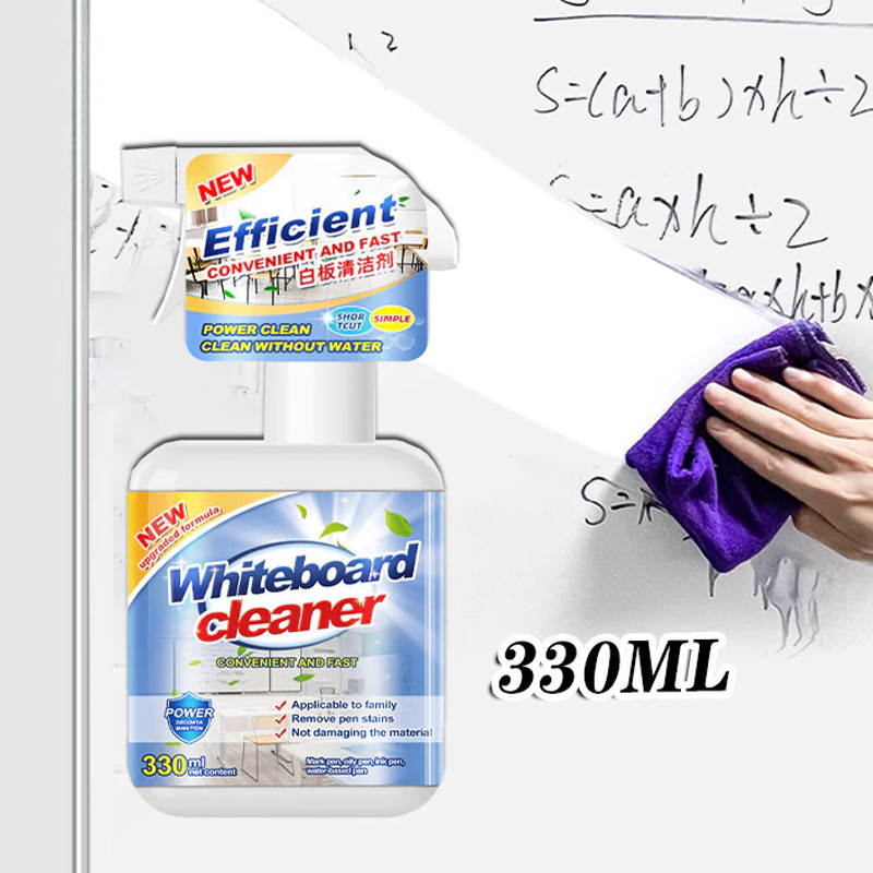 330ml Cleaner Whiteboard Spray Cleaner Penghapus Cairan Pembersih Papan Tulis Pembersih White Board
