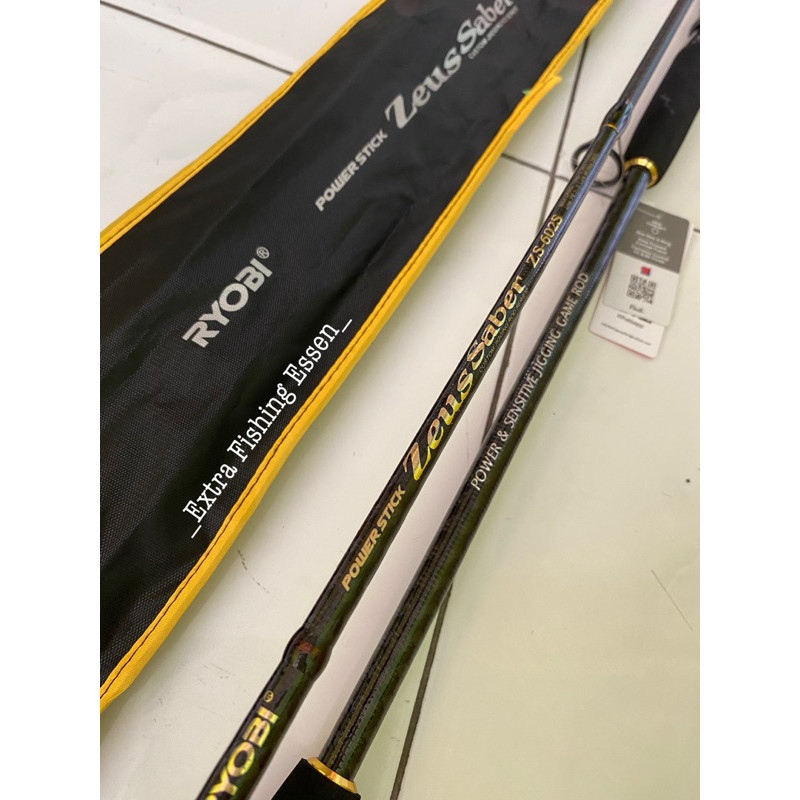 Joran Ryobi Zeus Saber joran jigging laut pe 2-4 pe 3-5 JORAN LAUT joran pancing