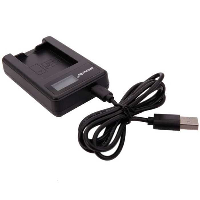 Battery Charger Replaces Canon LP-E8 LC-E8 LP-E8