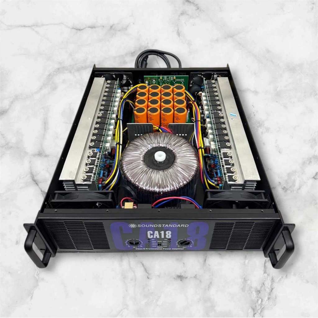 POWER AMPLIFIER CA 18/CA18 SOUNDSTANDAR ( BODY PANJANG )CA18