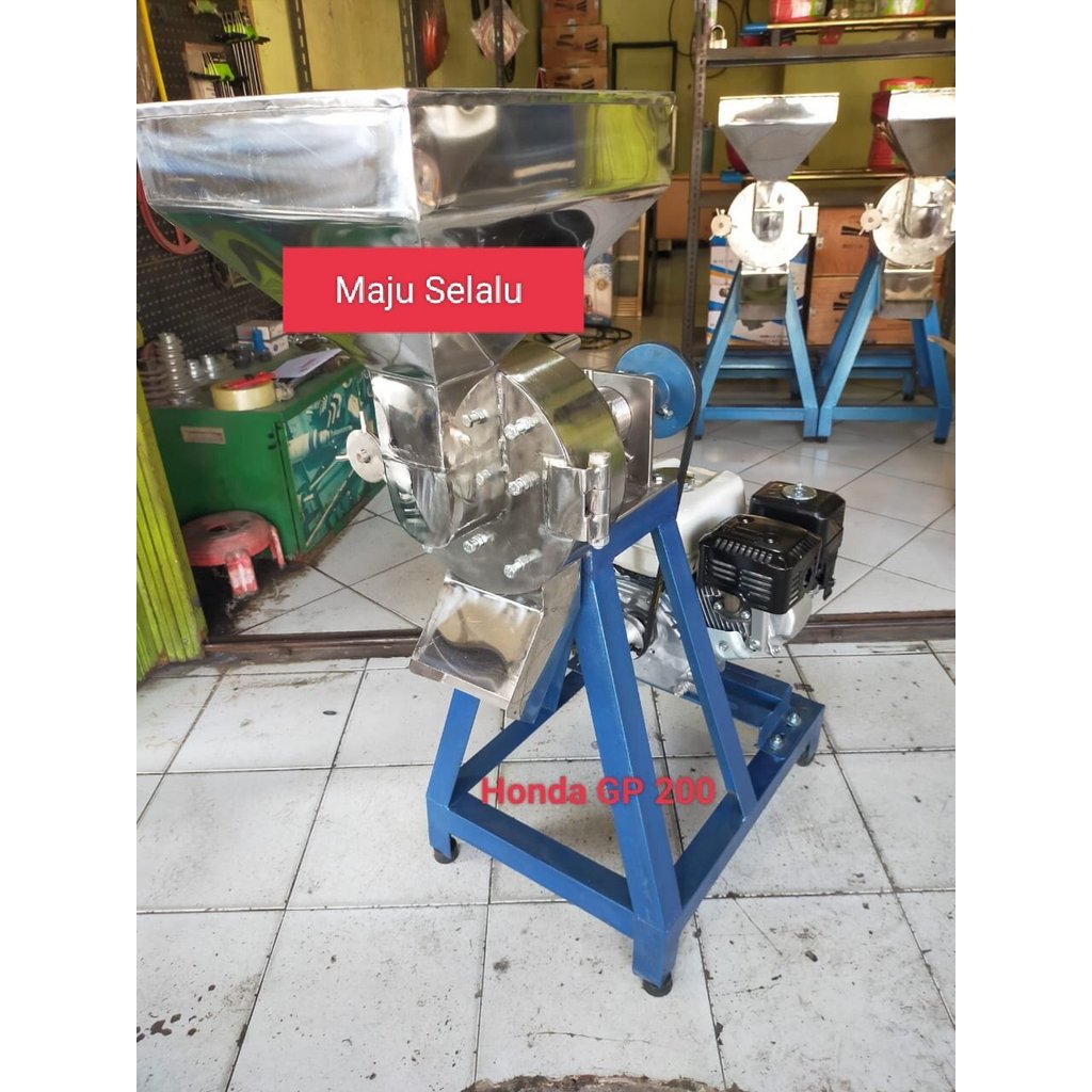 Mesin gilingan bumbu 8in mesin Honda GP 200