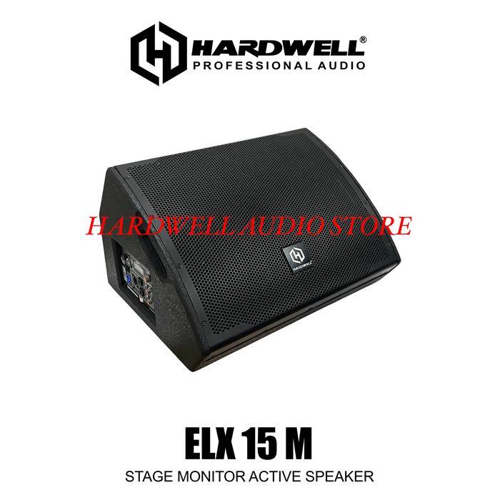Floor Monitor / Speaker Monitor Aktif 15 Inch Hardwell ELX 15M Original