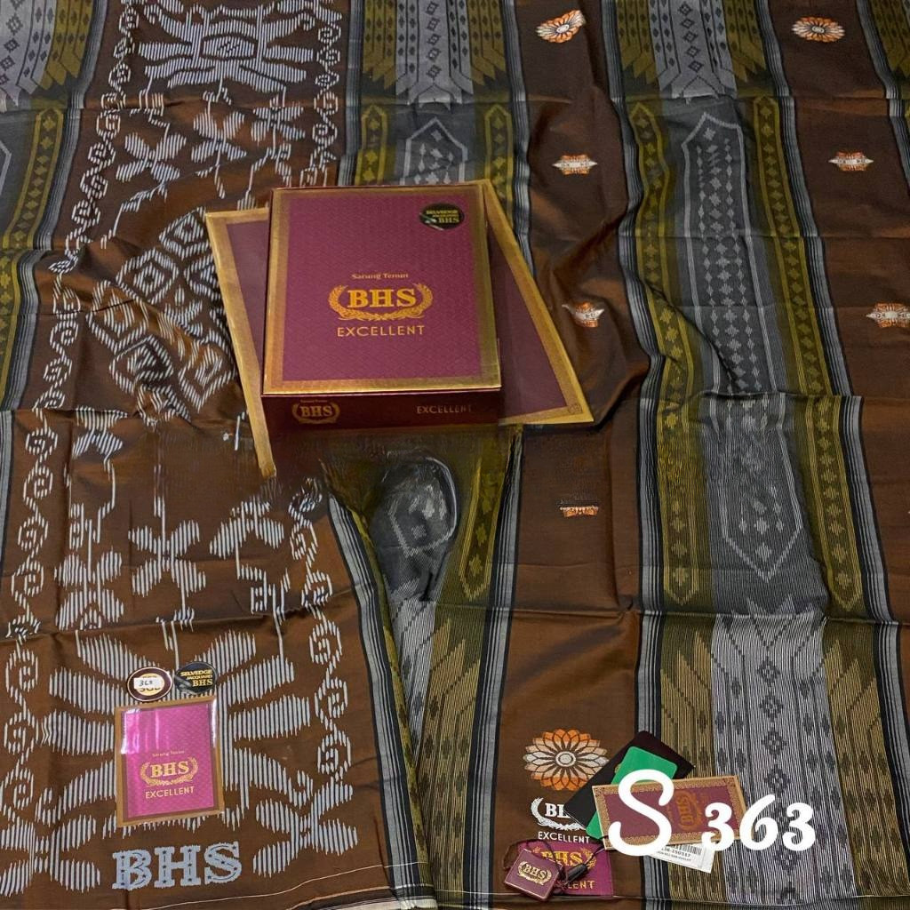 Sarung BHS Excellent Songket Gold Original/ Sarung BHS Jaguar Songket Ori Sarung BHS Ekselen Songket
