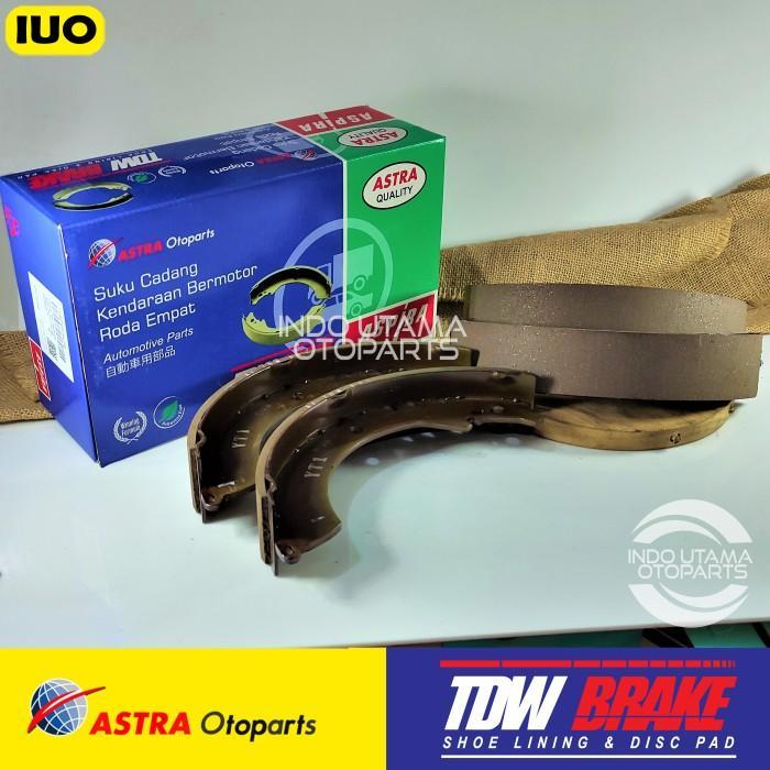 Kampas Rem Belakang Rush Terios Taruna TDW ASTRA Brake Shoe