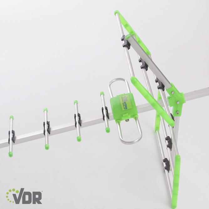 sukasuka market VDR Antena TV Outdoor VDR 88HD Antena TV Luar Tanpa Kabel Digital 85cm Reflektor Boo