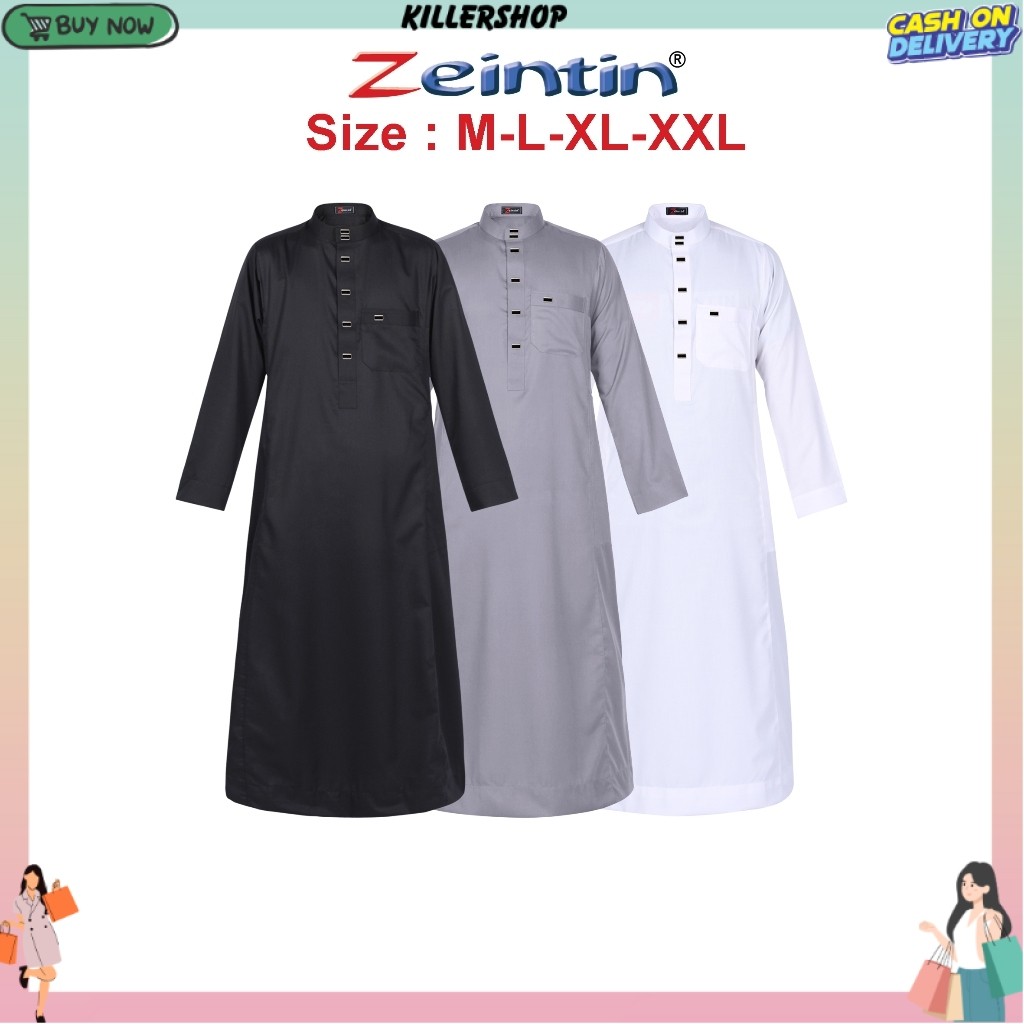 Zeintin - Jubah Gamis Pria Jubah Mewah Koko Pria Zeintin AT