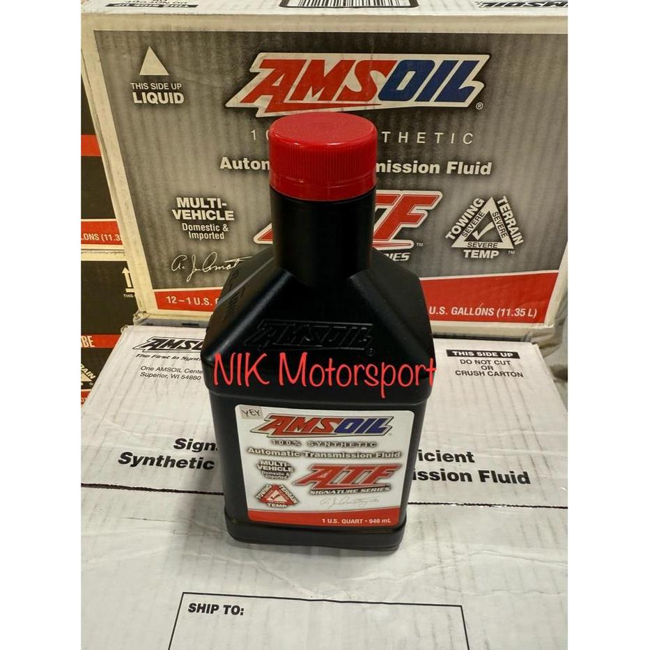 TERBAIK AMSOIL ATF /  Amsoil Signature Series ATF Multi Vehicle T4 946ml ASLI