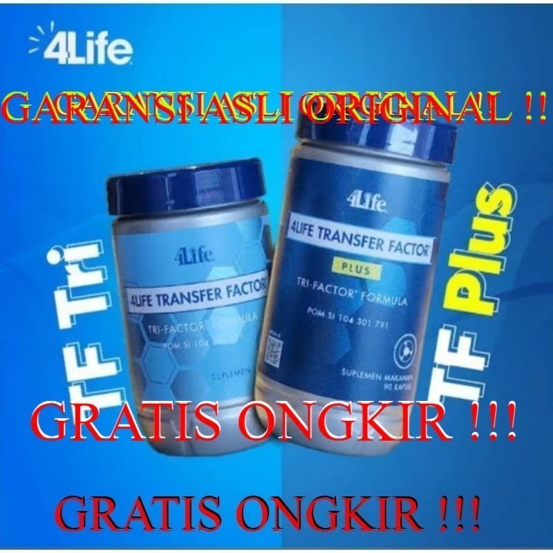 4Life Transfer Factor Capsul Tri Factor Formula Herbal SUPLEMEN KESEHATAN