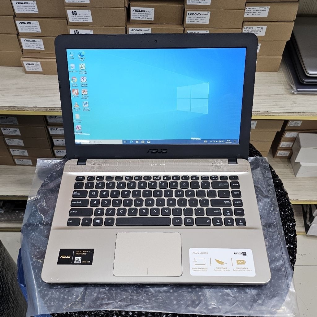 Laptop Leptop Asus X441B X441M RAM 4 Generasi baru SSD 128GB Siap pakai Dunia Laptop2