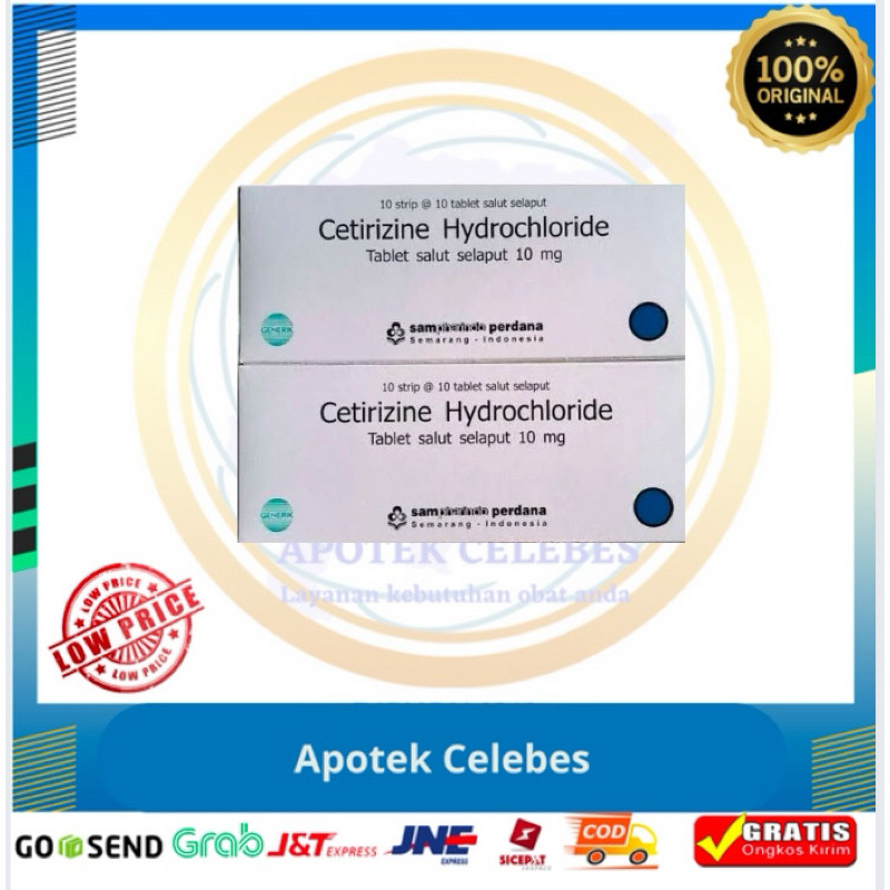 Cetirizine box shamparindo