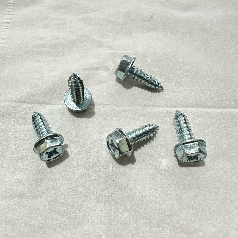 Baut Kasar M6 Kunci 10 Dan Obeng Dobel EXSA Baut SCRW SKRUP.