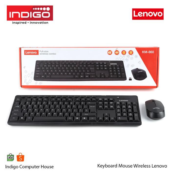 KEYBOARD + MOUSE WIRELESS LENOVO