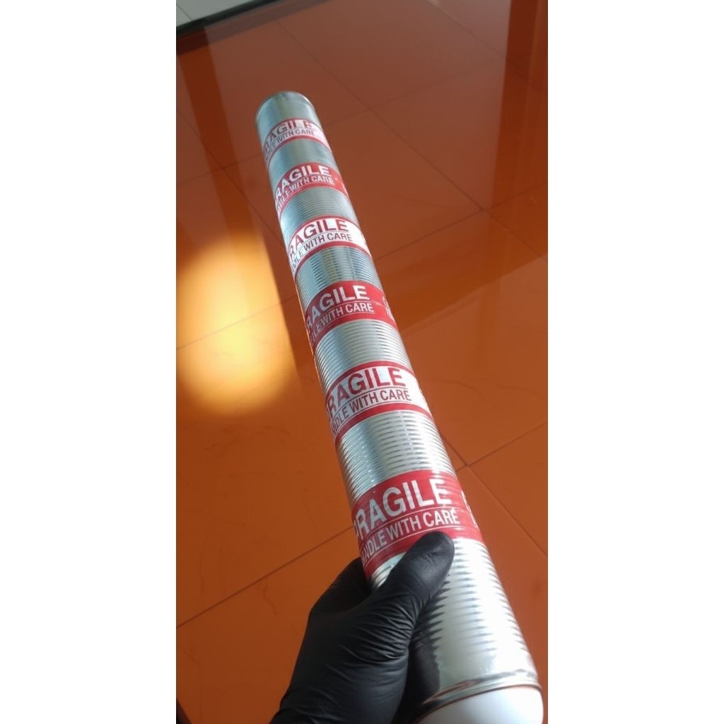 Meriam Kaleng Spirtus Motif Api