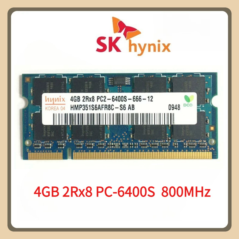 SK hynix DDR2 4GB 800MHz PC2-6400S Notebook memory Original authentic DDR 2 4G 8GB Laptop RAM 200PIN