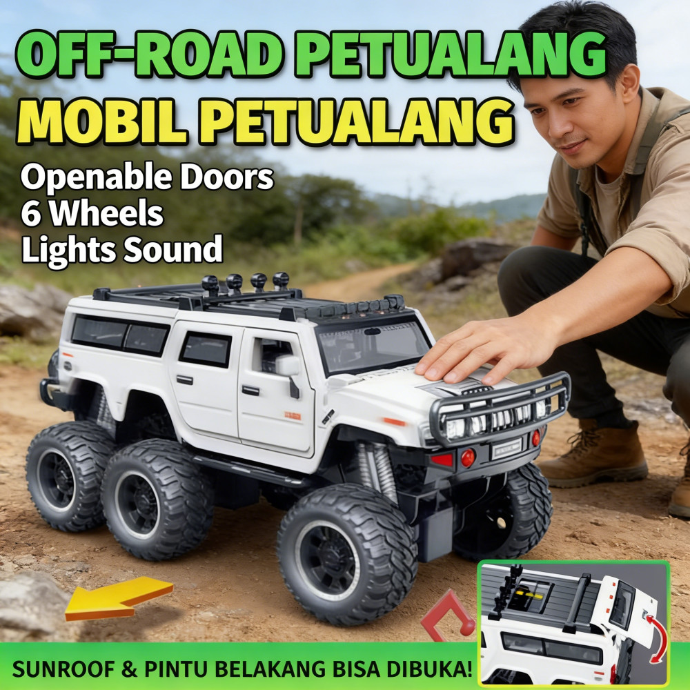 Inersia Suara Militer Kendaraan Lapis Baja Bisa Membuka Cahaya Pintu Enam Roda Mainan Offroad Mobil Kendaraan Remote Control Anak Laki Laki