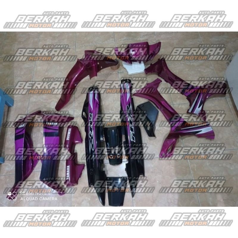 cover bodi Fizr Full set bodi Fizr Fiz R Hitam Ungu