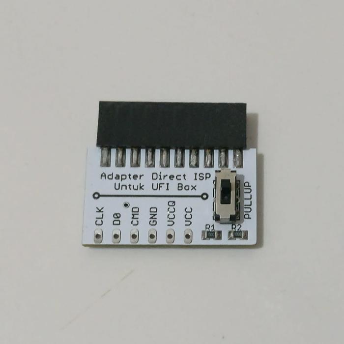 Adapter Direct ISP Emmc Khusus UFI Box Output ada Resistor dan Switch - Timah Cair 10gr