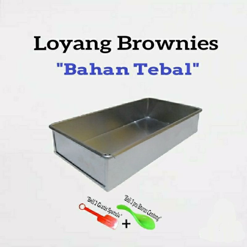 Loyang Brownies Berbagai Ukuran/Brownies Loyang/Loyang Brownies Set