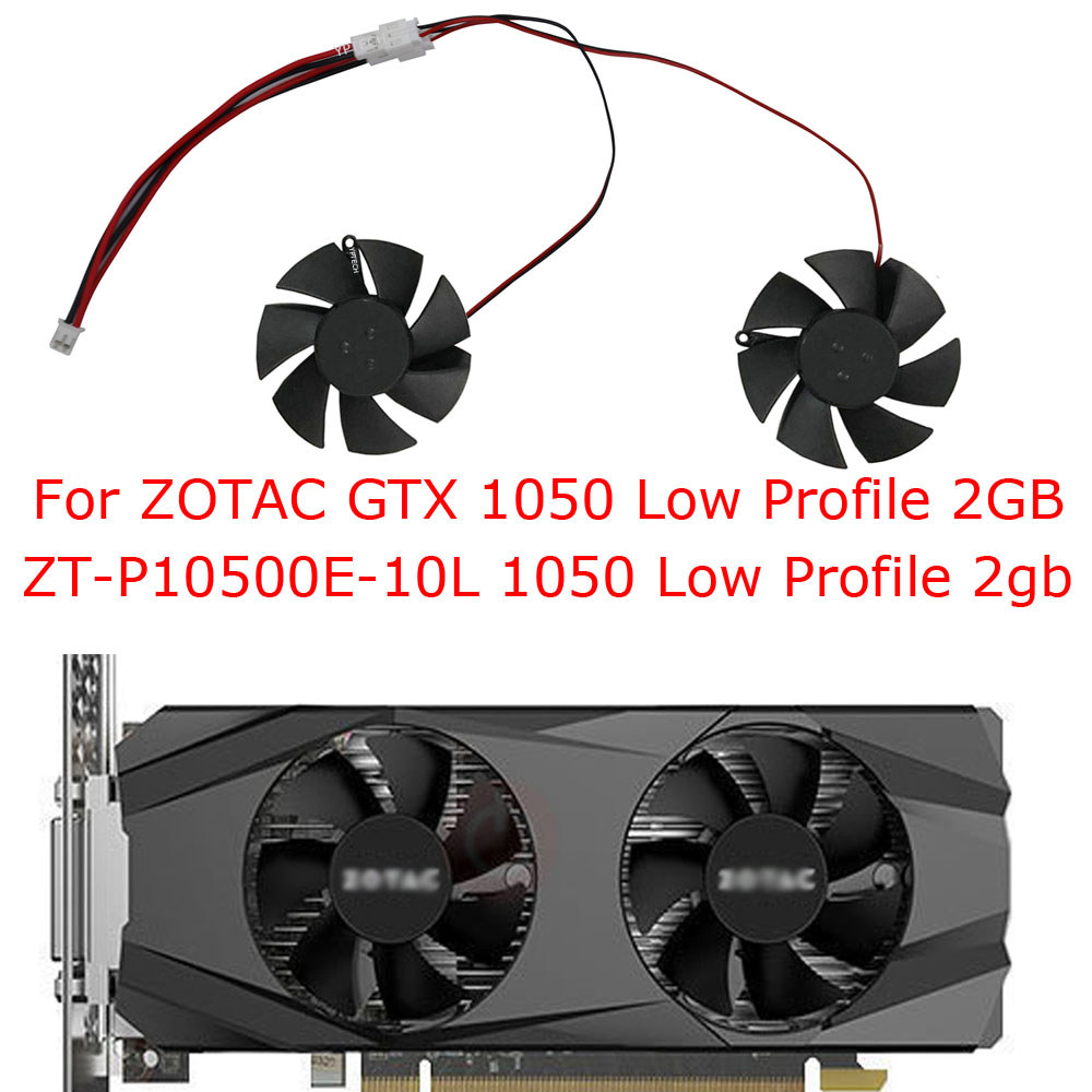 DIY Video Cooler,Graphics Card Fan,For ZOTAC Gaming GTX 1050 1050Ti Low Profile gtx1050 mini lp,FS12