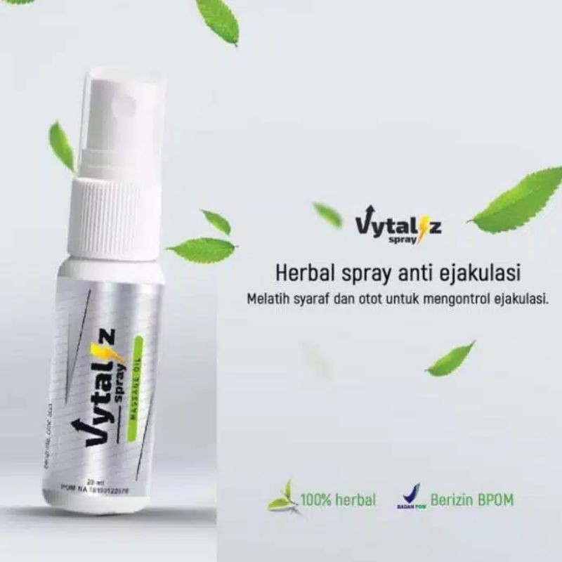 Vytaliz Spray Original  Sex-Oles Pria|Obat Tahan Lama Semprot Mengatasi Masalah Ejakulasi -BERGARANS