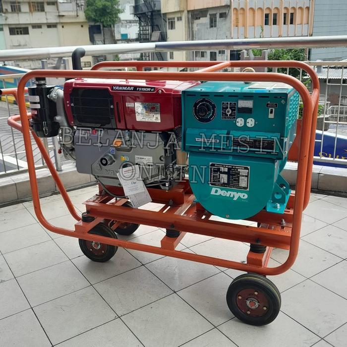 genset las 300 ampere yanmar denyo