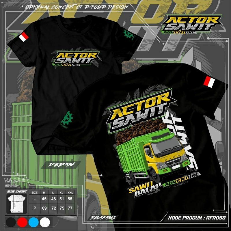 kaos truk sawit kaos truk dewasa kaos truk oleng kaos truk terbaru