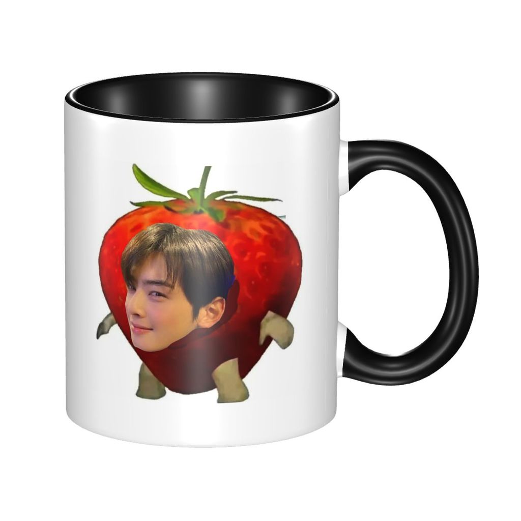 ChaA Singer Eun Woos Kpop Star Mug Funny Ceramic Coffee Cups Tea Mugs Milk Cup Drinke Gifts for Frie
