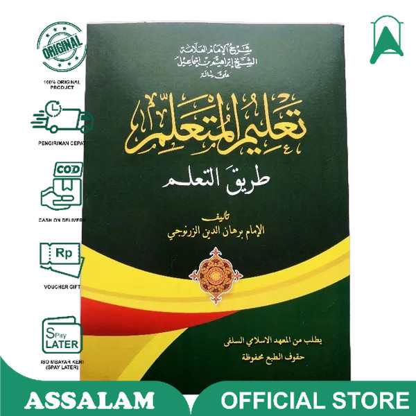 Buku / Kitab TA'LIM MUTA'ALIM MAKNA PESANTREN PETUK | Assalam Lirboyo