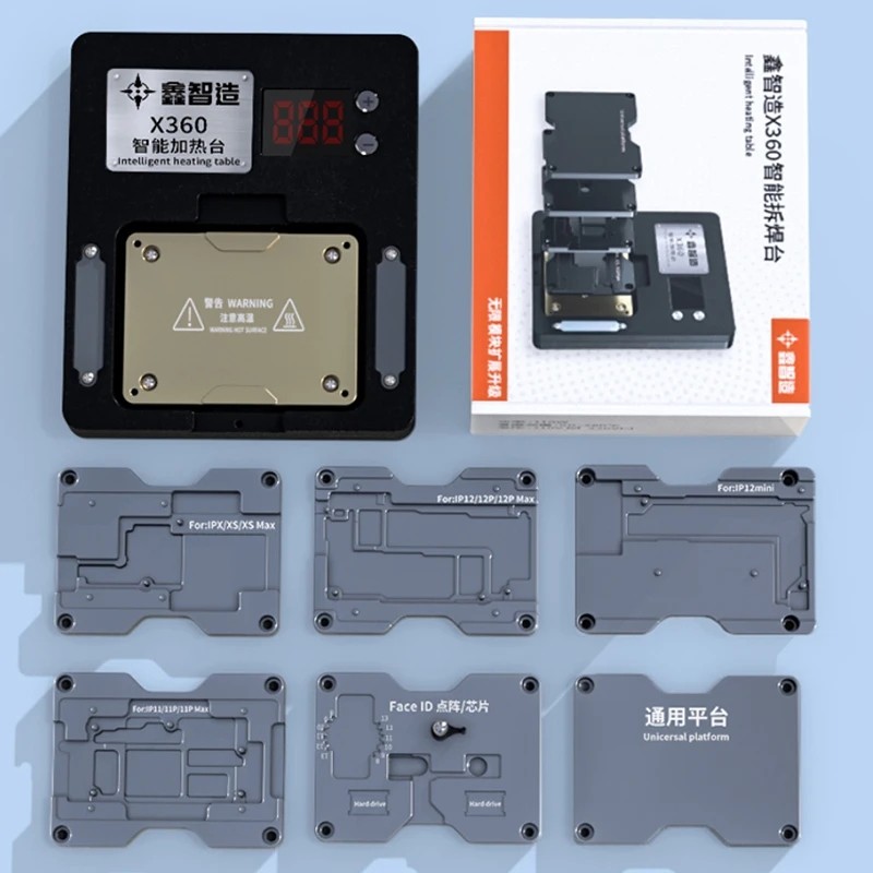 XZZ X360 i Preheater For iPhone X, 11, 12, 13, 13, 14, 15 16 PRO MAX, Heating Face ID, PCB Board, Mi