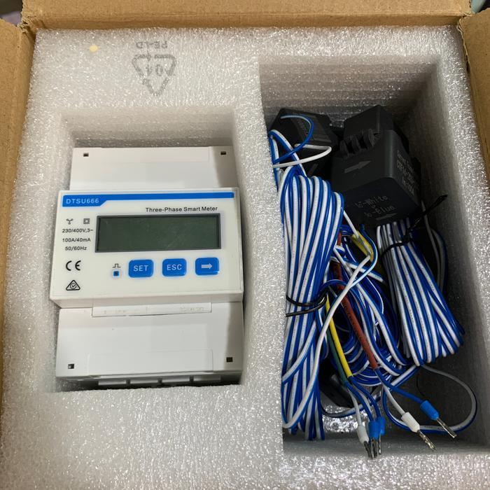 CHINT DTSU666 Three Phase Din-Rail Meter 100A 3P4W 400V MOD BUS RS485