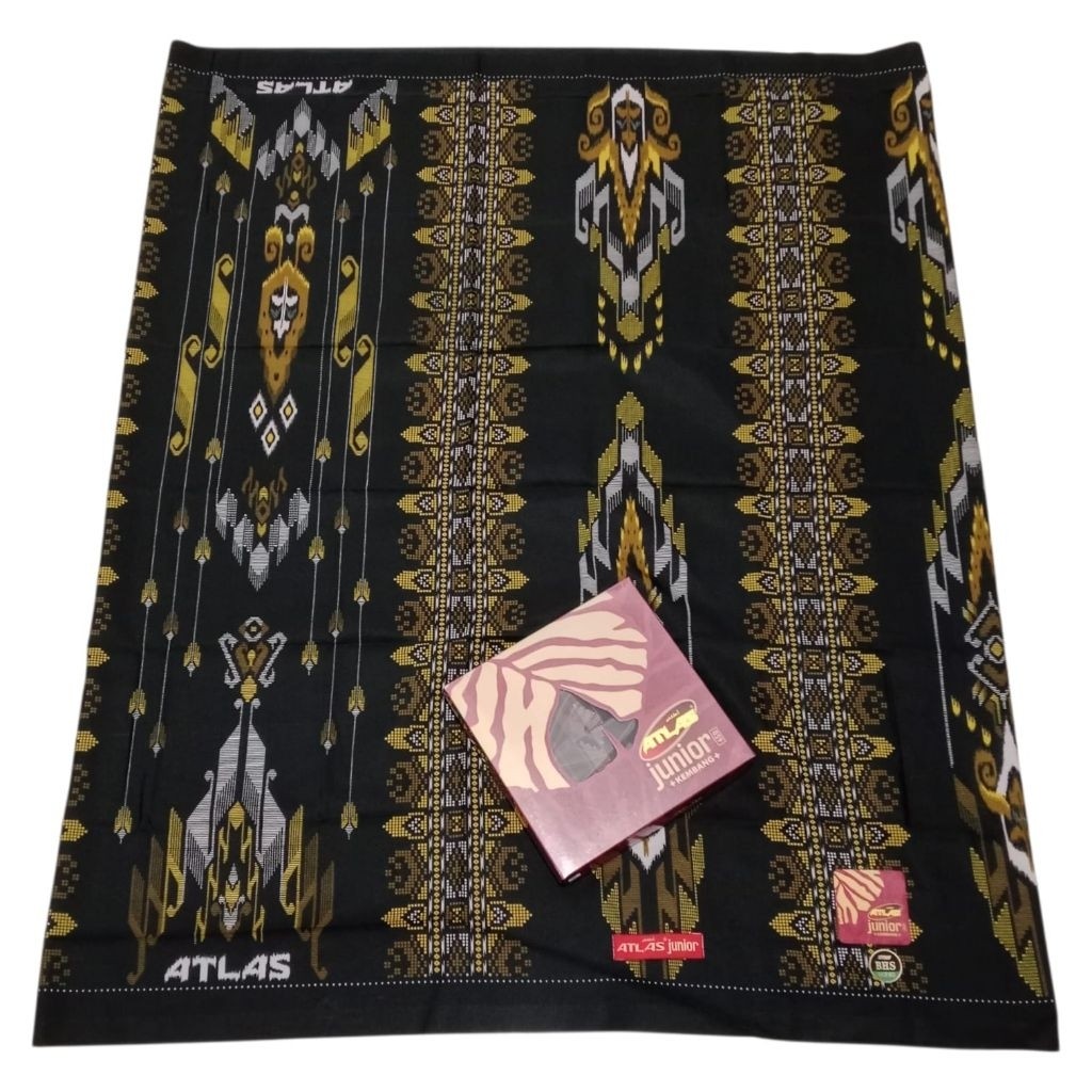 MEMELASHOP Sarung Atlas Junior Kembang | Kotak | Sarung Anak Laki-laki