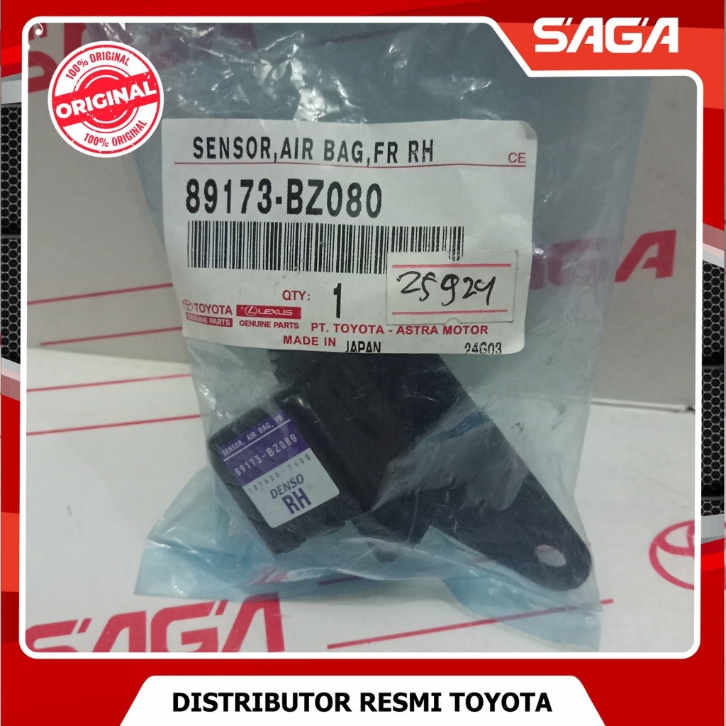SAGA | Sensor Airbag Depan Kanan Avanza 2013-2014 Original 89173-BZ080