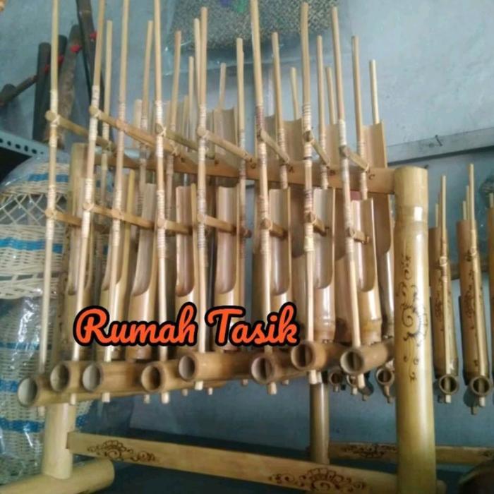 Alat Musik Tradisional Angklung Anak TK SD SMP Bahan Bambu Berkualitas - Angkung TK Terlaris