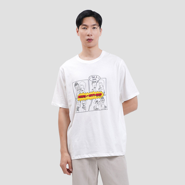 [ORI] AOS Mtv Beavis Head-6 Kaos Pria 123401177 Kaos Pria