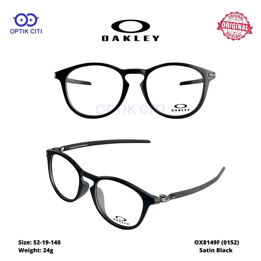 Frame Kacamata Pria Original Oakley Pitchman R Carbon OX 8149 - Satin Black