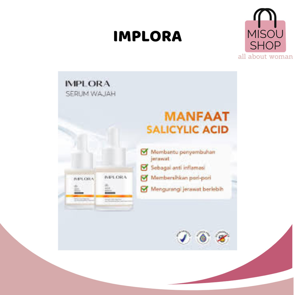 IMPLORA Serum Wajah Acne || Implora Acne Serum
