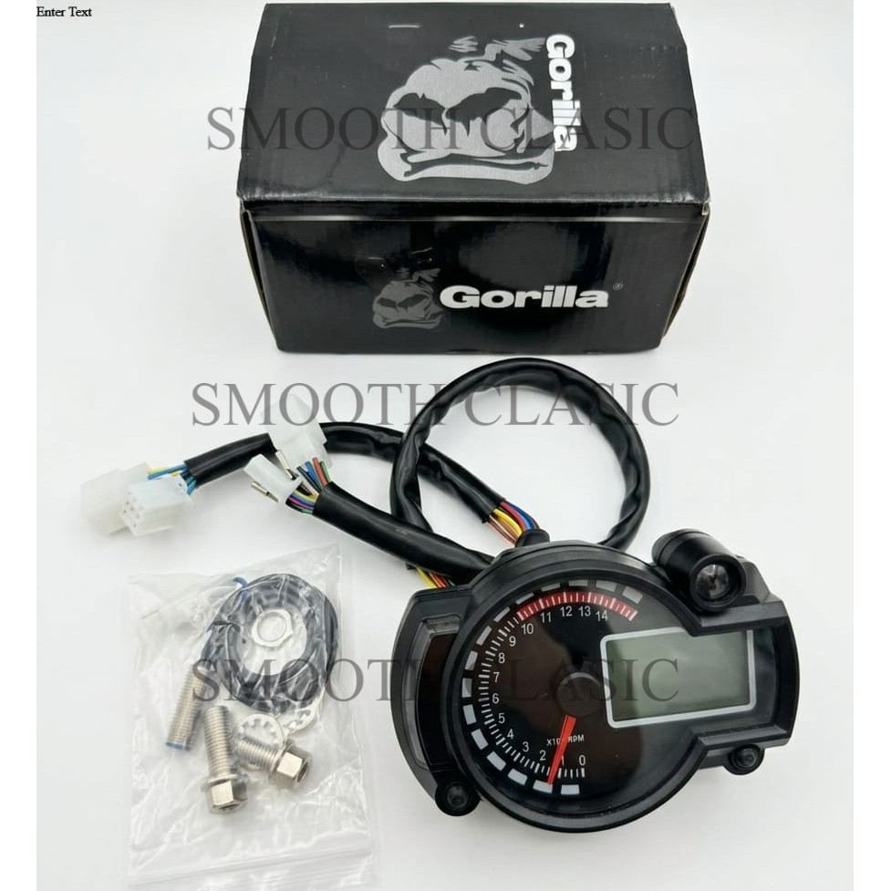 Spedo Koso RX2N Gorilla Original – Speedometer Racing Analog Digital Universal