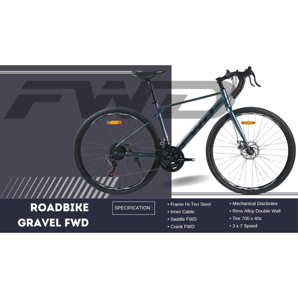 SEPEDA ROADBIKE GRAVEL FORWARD 26 INCH