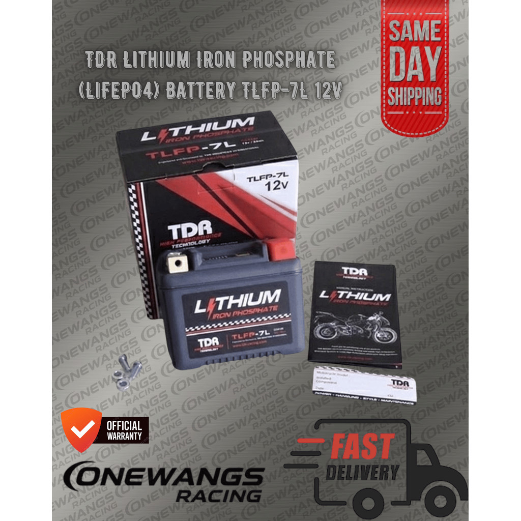 Aki Motor TDR Racing AKI Vario 125- Vario 150- Pcx 150 TLFP-7L Lithium