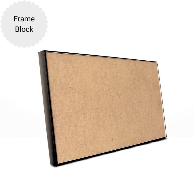 Frame Blok Tanpa Kaca Dan Foto Bahan Fiber MDF