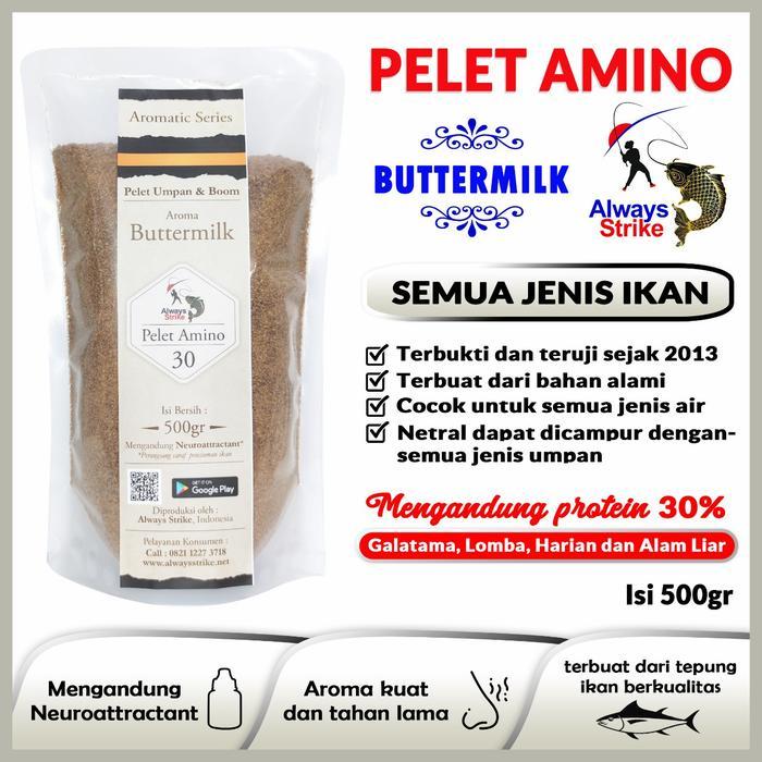 Pelet Amino 30 Aromatic Buttermilk (Keju, Susu, Wisjman)