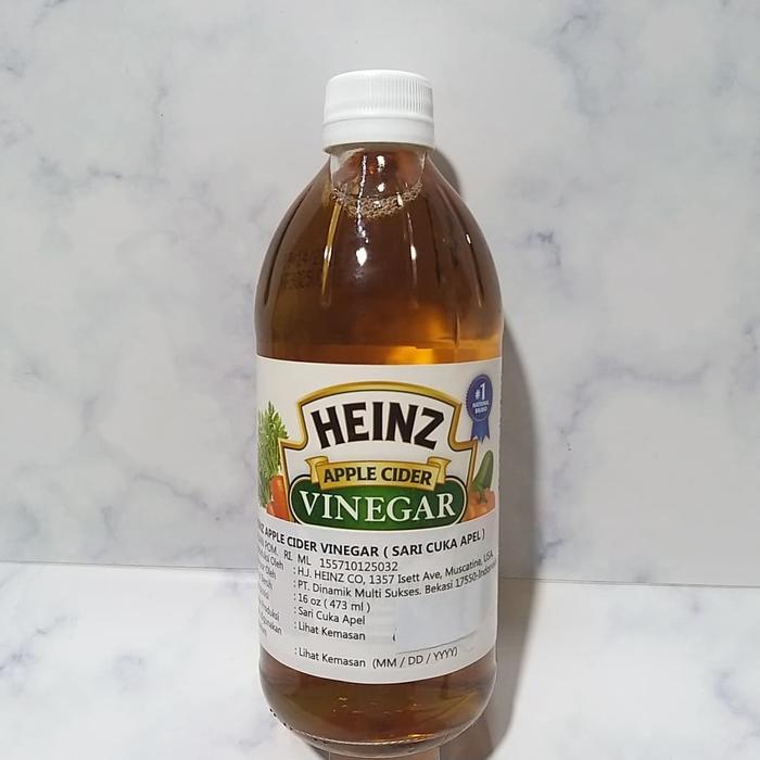 sari cuka apel/ heinz apple cider vinegar/ heinz (kecil) - Extra Bubble