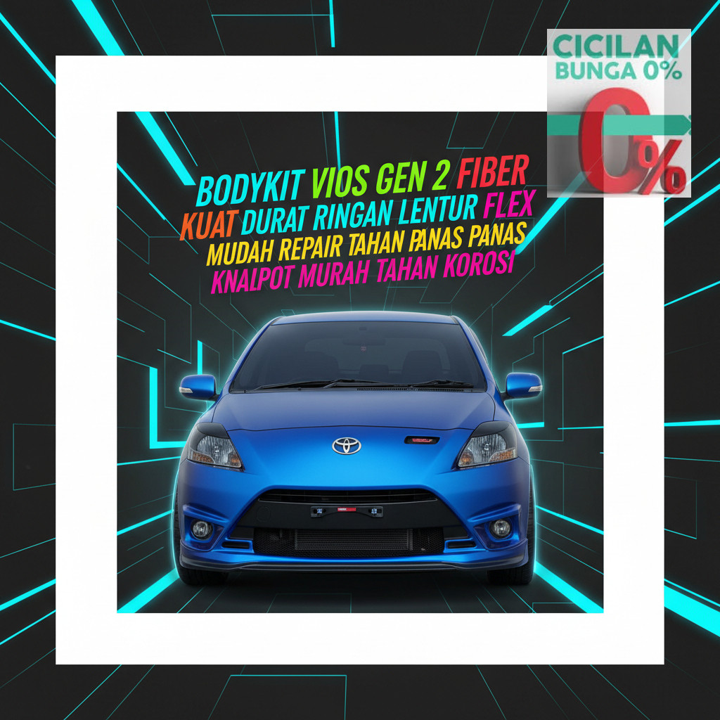 bodykit Vios gen2 body kit toyota vios 2007 2008 2009 2010 2011 custom