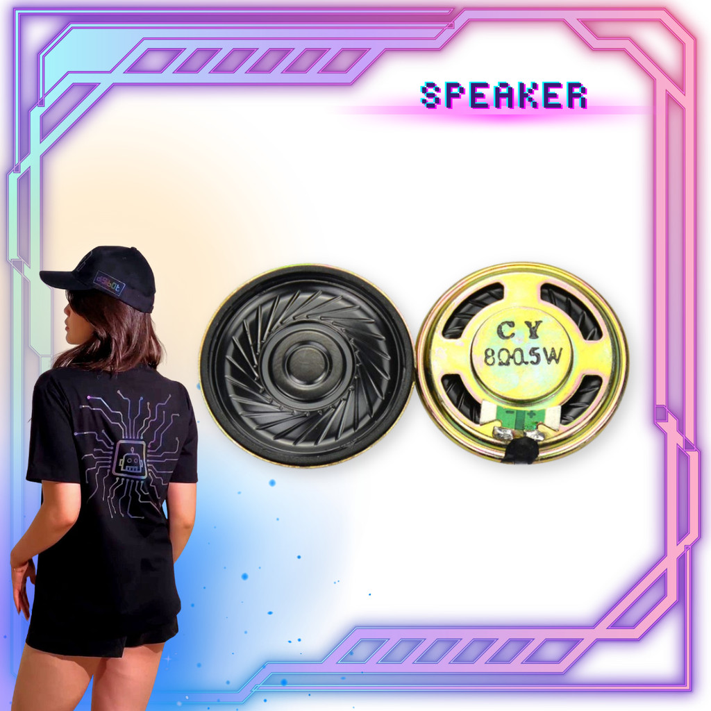Speaker 8 Ohm 0.5W - 40mm - Digibot Official