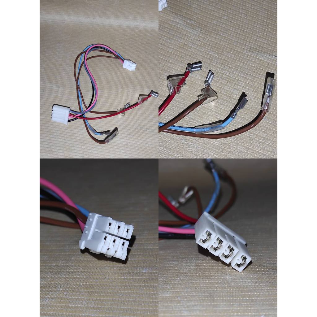 (ORIGINAL) (BARU) KABEL SOKET TERMINAL KULKAS SHARP LEMARI ES 2 PINTU REFRIGERATOR SJ-197ND SJ 197 N