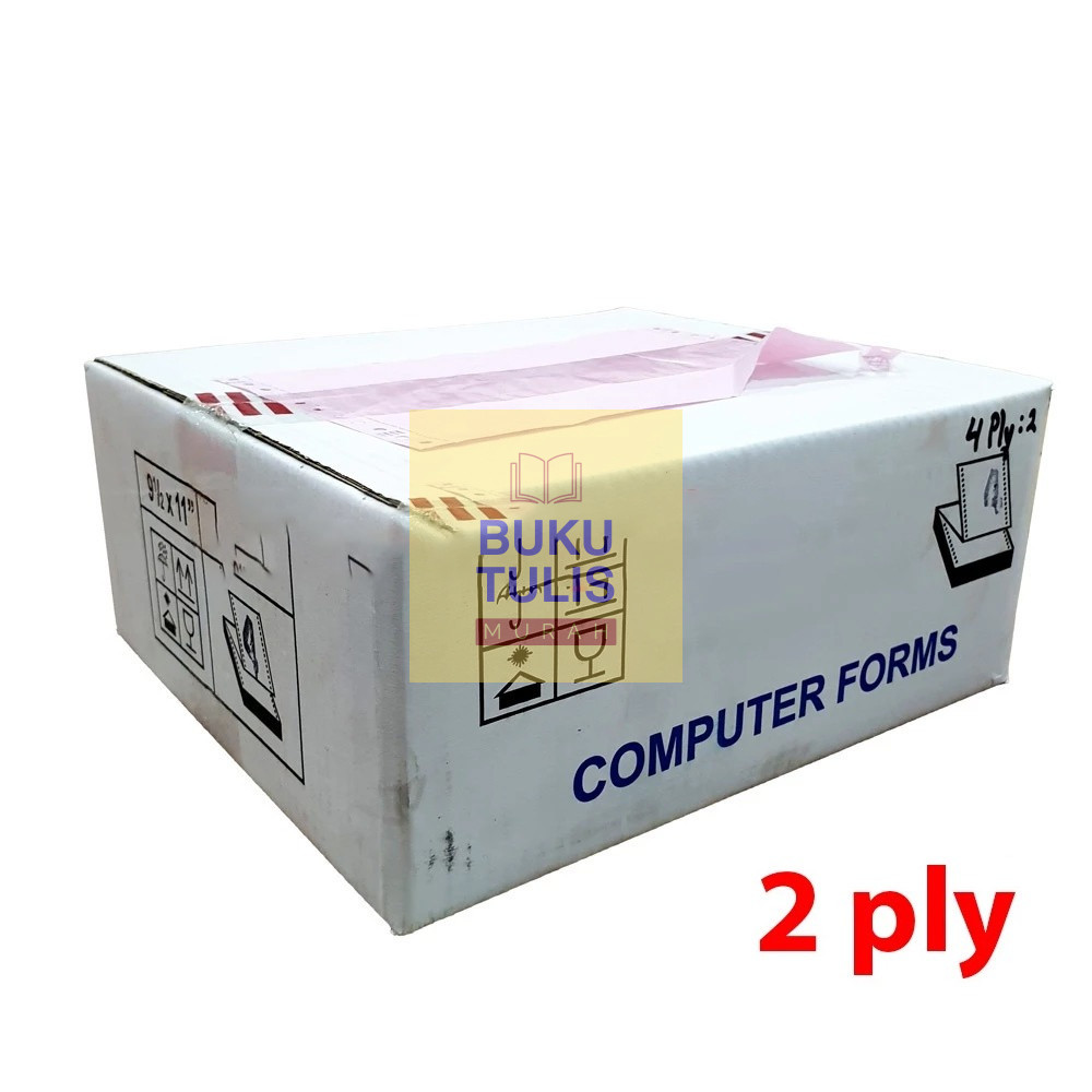 CONTINUOUS FORM 9.5 x 11" 2 PLY Kertas Computer NCR
