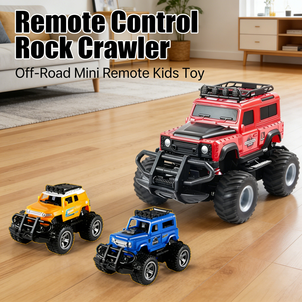 Remote Control Jeep Off-Road Crawler Mini Murah Mainan Anak Remote Control