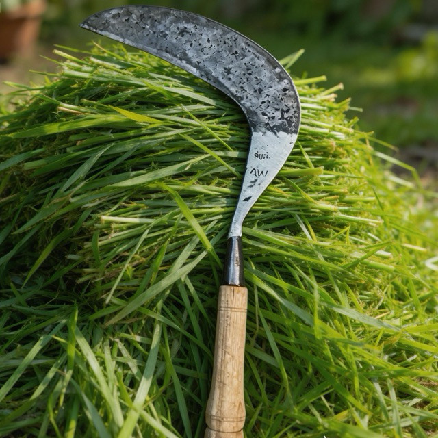 PROMO Alat Berkebun Sabit Aret Bahan Baja lipat Cocok Untuk Rumput kuat